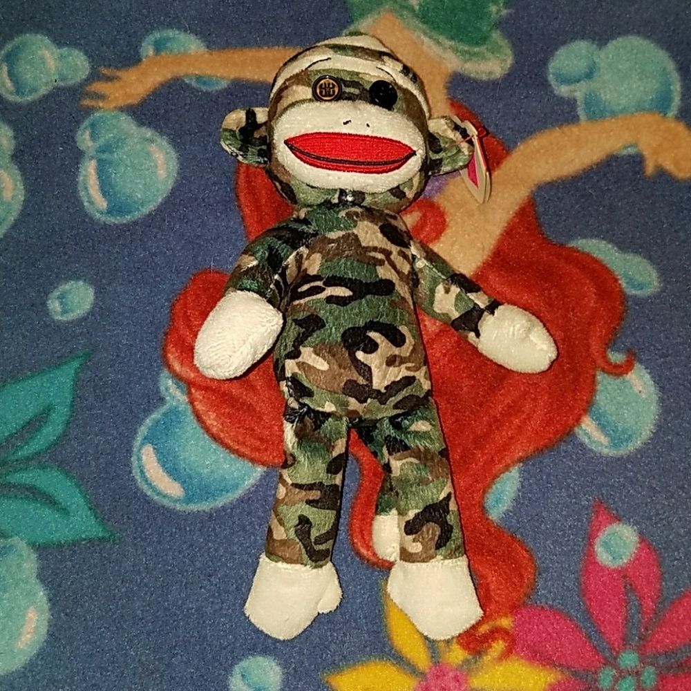 Camo Sock Monkey